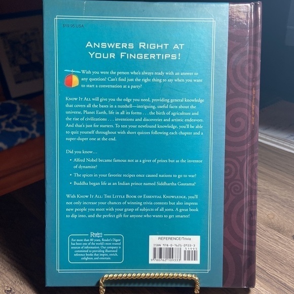 Know It All: The Little Book Of Essential Knowledge By Elizabeth King Humphrey - Picture 3 of 5